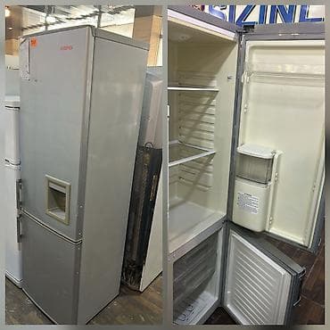 soyducu per page 40: 2 qapılı Soyuducu Satılır, rəng - Gümüşü, Dispenserli — 2