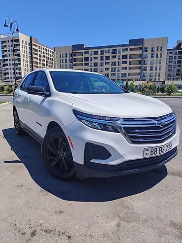Nəqliyyat: Chevrolet Equinox 2023 – ağ rəngli, şəh və uzun yol üçün rahat — 3