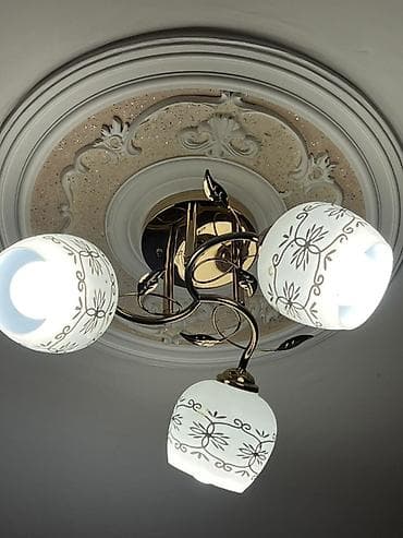 lust: Çılçıraq, 3 lampa, Metal — 1