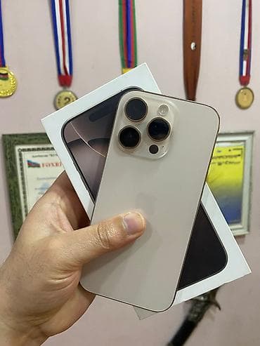 ikinci el iphone 5 s: IPhone 16 Pro, 128 GB, Desert Titanium — 1
