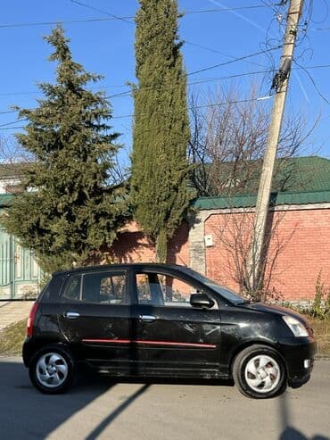 vaz 2107 oturacaqlar qiymeti: Kia Picanto EX, qara rəng, 5 qapılı hetçbek. Xüsusiyyətlər: - Kompakt — 3