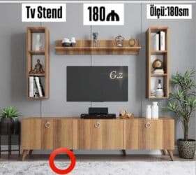 pul seyfi: *Yeni✨Tv Stend 180Azn* ✔️İstehsal Rusiya Laminat 18/lik qalınlıqda — 4