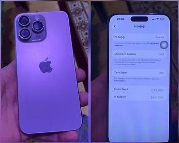 mac pro: IPhone 15 Pro Max, Deep Purple, Гарантия — 1