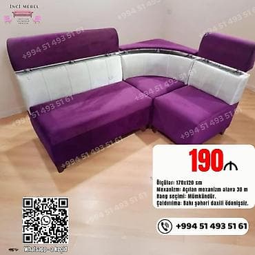 Məhsul: Künc divan dəsti - Ölçülər: 170 x 120 sm - Mexanizm: Açılan lalafo.az -da Məhsul: Künc divan dəsti - Ölçülər: 170 x 120 sm - Mexanizm: Açılan