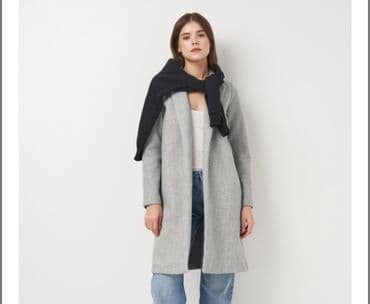 Chery: Palto, Zara, M, rəng - Boz — 4