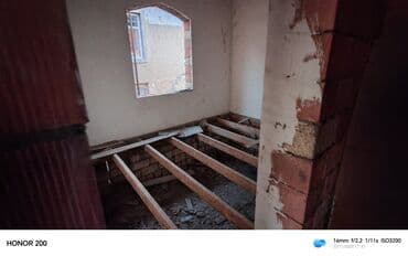 kiraye evler ucuz 2023: Satılır: yarımçıq tikili həyət evi - Divarlar: keramzit/kərpic — 7