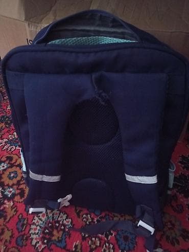 Uşaq geyimi və ayaqqabıları: Uşaq üçün məktəb çantası – YIMYG KIDS - Rəng: tünd göy və mavi — 2