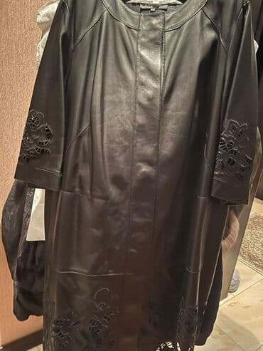 kiqurum qadın pijamaları: Palto, Escada, 3XL, rəng - Qara — 1