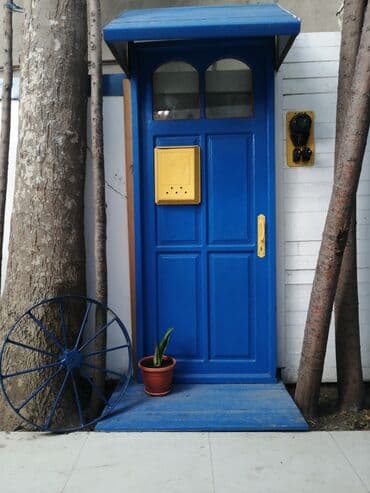 şar dekoru: Retro poçt qutusu – dekorativ və funksional - Material: metal - Rəng — 1