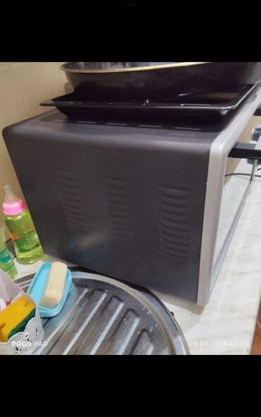 ozturkler soba: Duxovka Eurolux, Elektrik, rəng - Boz, Ayrıca dayanan — 14