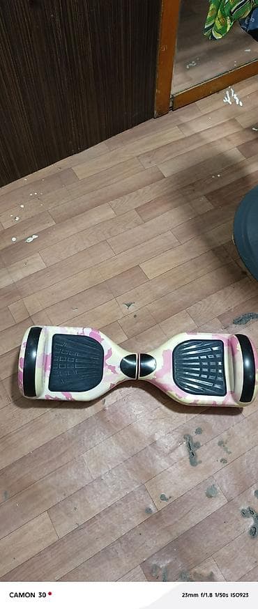 Elektrik nəqliyyatı: Özünü tarazlayan elektrikli skuter (hoverboard) - Rəng/Naqış — 1