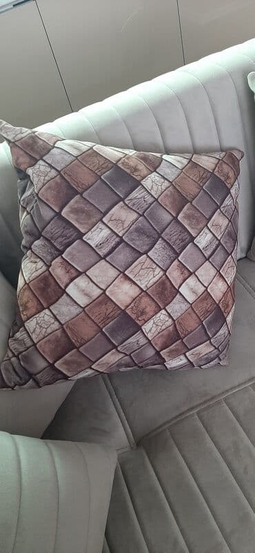 divan ucun yastiqlar: Dekorativ Yeni Sadə Yastıq — 2