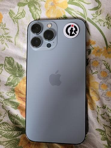 IPhone 13 Pro Max, 256 GB, Sierra Blue, Face ID lalafo.az -da IPhone 13 Pro Max, 256 GB, Sierra Blue, Face ID