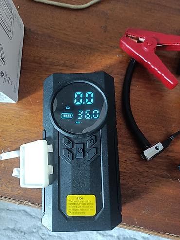 teker r19: Car jump starter . Primiçka və Nasos təzədi istifade edilmeyib JKUOO — 6