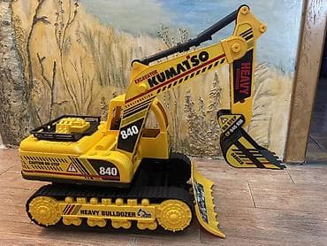 oyuncaq ekskavator: Uşaq oyuncağı – KUMATSO ekskavator (CP 840 RM) - Korpusu və qol — 5