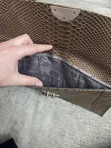 deri çanta: Pulqabı, Eko dəri — 4