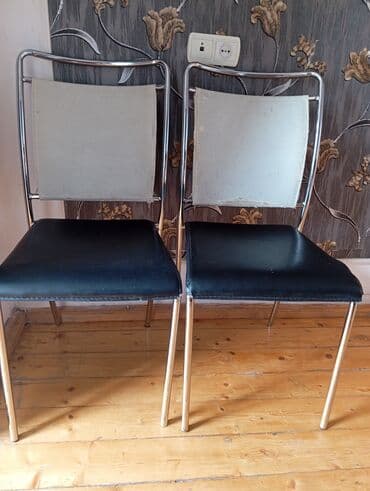 işlenmiş stollar: Mətbəx üçün, İşlənmiş, Transformer, Kvadrat masa, 4 stul — 5