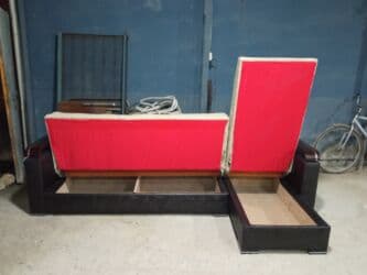 divan 2ci əl: Künc divan, İşlənmiş, Açılan, Bazalı, Parça, Çatdırılma yoxdur — 6