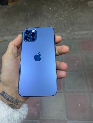 IPhone 12 Pro, 128 GB, Blue Titanium, Simsiz şarj