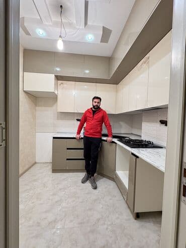 Sifarişlə mətbəx dəsti, Özü çəkən petlələr, MDF, Kredit var, Pulsuz çatdırılma