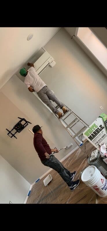 Plitə işləri: UcuzPeşəkar təmir və boyama xidməti - Daxili divar və tavanların — 1