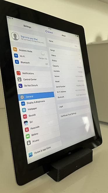 apple 6 ekran: İşlənmiş Apple iPad 3 (2012), 9,7", < 64 GB, Ünvandan götürmə — 4