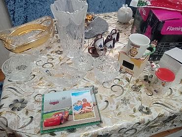 Столовые приборы: Mətbəx və süfrə ləvazimatları dəsti - Şüşə/kristal qablar: yüksək — 1