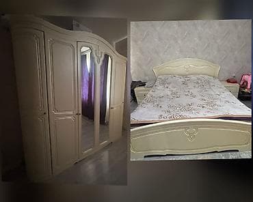 stol satilir: *550₼ YATAQ mebeli :-TƏCİLİ SATILIR*‼️ Termo var Ünvan:-masazır 0685 — 1