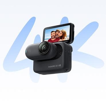 ⚫️Insta360 GO 3S Black (128GB) - Dünyanın ən kiçik 4K mini action