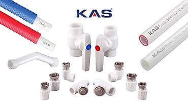 boru: Su borusu, Qofralı, Plastik, 20 mm, Yeni — 1