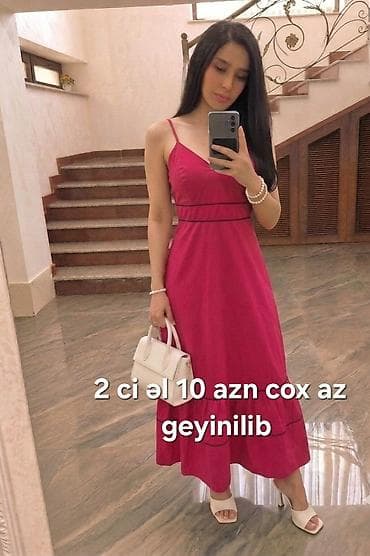 Личные вещи: Qadın geyimləri – ölçülər S/M - Uzun xarlı don, xardal rəngi, ön — 8