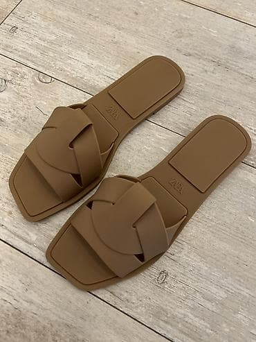 ağ sabolar: Zara, Ölçü: 38, rəng - Qəhvəyi, İşlənmiş — 2