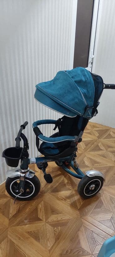 детские мотоциклы на аккумуляторе: Б/у Трехколесные Детский велосипед 12", скоростей: 7, Самовывоз — 5