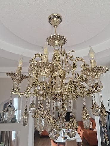 samdamlar: Çılçıraq, 8 lampa, Metal — 1