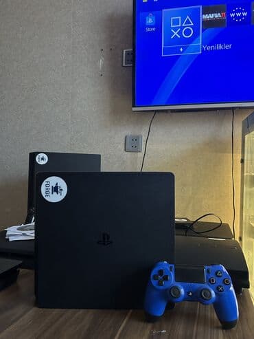 playstation sukan: Sony Playstation 4 Slim — PS4 PROŞİVKA Sistem✅ 1TB Yaddaş✅ İdeal — 2