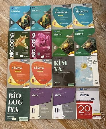 Biologiya və Kimya üzrə abituriyent hazırlığı üçün kitab dəsti