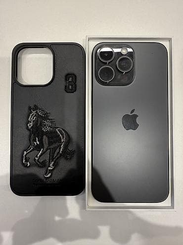 bakı internet: IPhone 15 Pro Max, 256 GB, Black Titanium, Face ID — 3