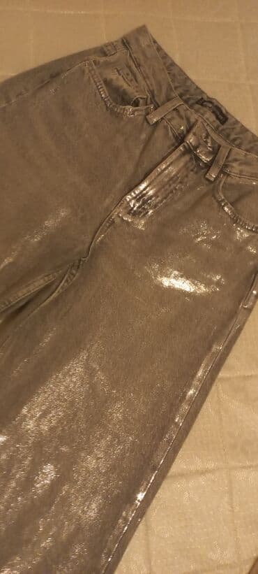 работа няни на неполный рабочий день: Джинсы, New Yorker, 2XS, цвет - Серый — 2