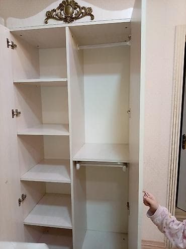 borular: 3 qapılı, Güzgülü, Bej, Açılan, Düz dolab — 2