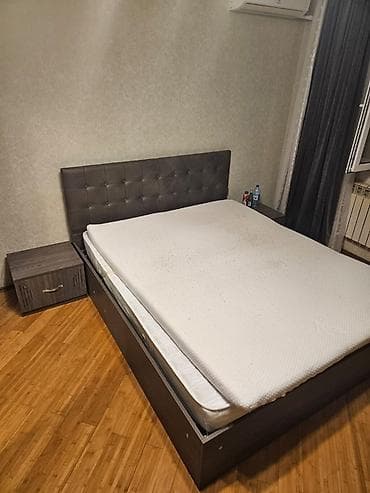 Yataq otağı dəsti Tərkibi: - 2 nəfərlik çarpayı: yumşaq toxumalı