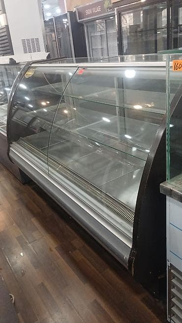 Dərin dondurucular: Şüşə vitrinli soyuducu vitrinqabı - Tip: Peçenye, tort, desert, salat — 1