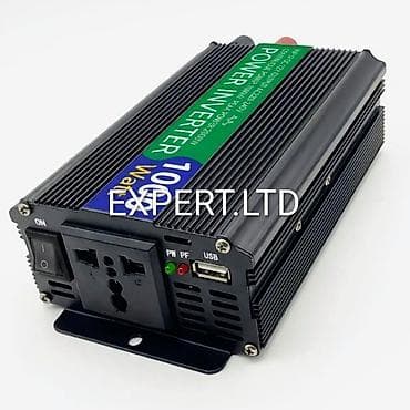 12V və 24V-la işləyən tam sinus, və sabit invertorlar satılır