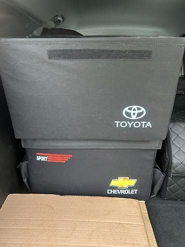 Şin və təkərlər: Avtomobil baqajı üçün təşkilatçı qutu - Material: sıx, davamlı parça — 1