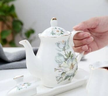 Yeni, rəng - Ağ, Dəm caydanı