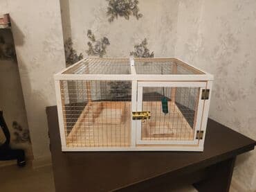 dovşan qəfəsi: Cücə,dovşan,bildirçin,tisbaga,pişik,quş ve s. Heyvanlar üçün qefesler — 1