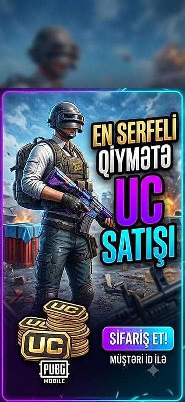 PUBG Mobile UC Satışı - Ən Sərfəli Qiymətlər! PUBG UC Yükləmə — 1