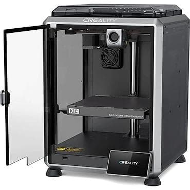 3d scaner: Creality K1C 3D printer - Tam qapalı korpus və şüşə qapı – sabit — 1
