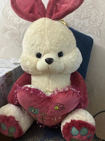 кукла монстер хай: Bordo rəngdə böyük yumşaq ayı oyuncağı. Oyuncaq yumşaq parçadan — 7