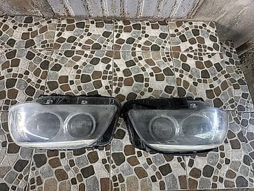bmw e39 kapot: Komplekt, Yaxın və uzaq vuran işıqlar BMW, Orijinal, İşlənmiş — 4