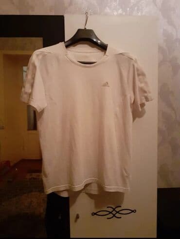 İdman dəstləri: Futbolka, Adidas, L, rəng - Bej — 1